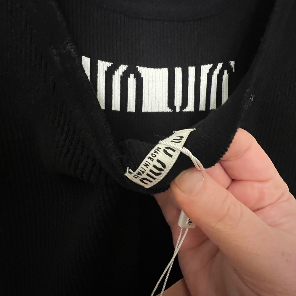 Miu Miu Black Backless Dress - Picture 4 of 10